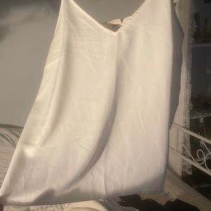 White cami target worn once. Like new